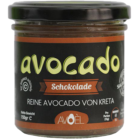 AVOCADO MIT<br/>SCHWARZER SCHOKOLADE