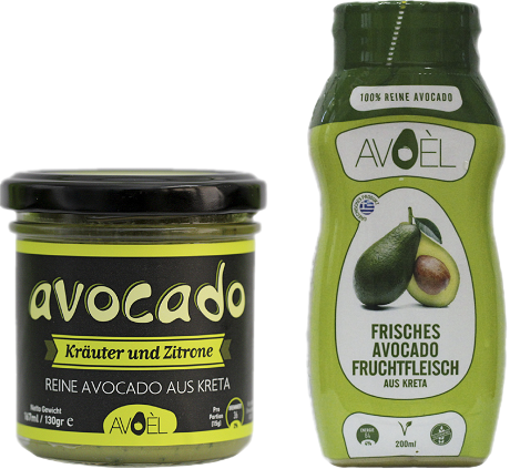 AVOCADO MIT<br/>KRÄUTERN UND ZITRONE