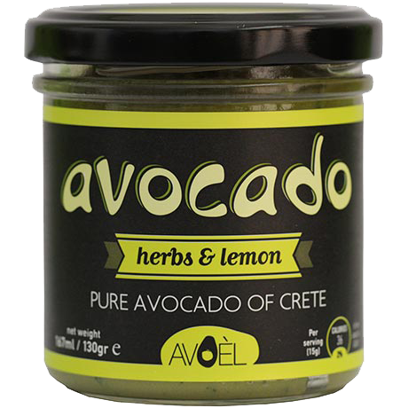 AVOCADO WITH<br/>HERBS & LEMON